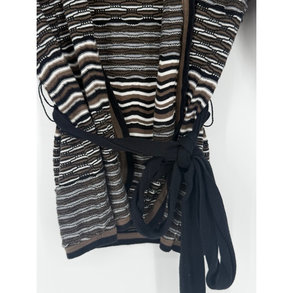 BCBGMaxAzria Womens Viven Wrap Small Cardigan Whimsigoth Boho Business Causal - Picture 3 of 11